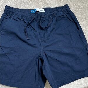 NWOT Old Navy Navy flex jogger Drawstring Shorts Men’s small